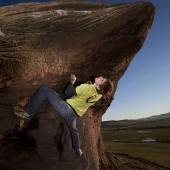 on a sandy pile of choss - photo by mark savage